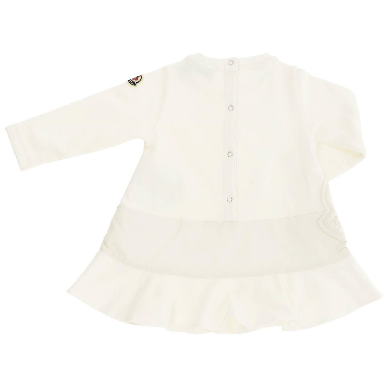 MONCLER STRAMPLER: Moncler Baby Strampler, Weiß - Img 2