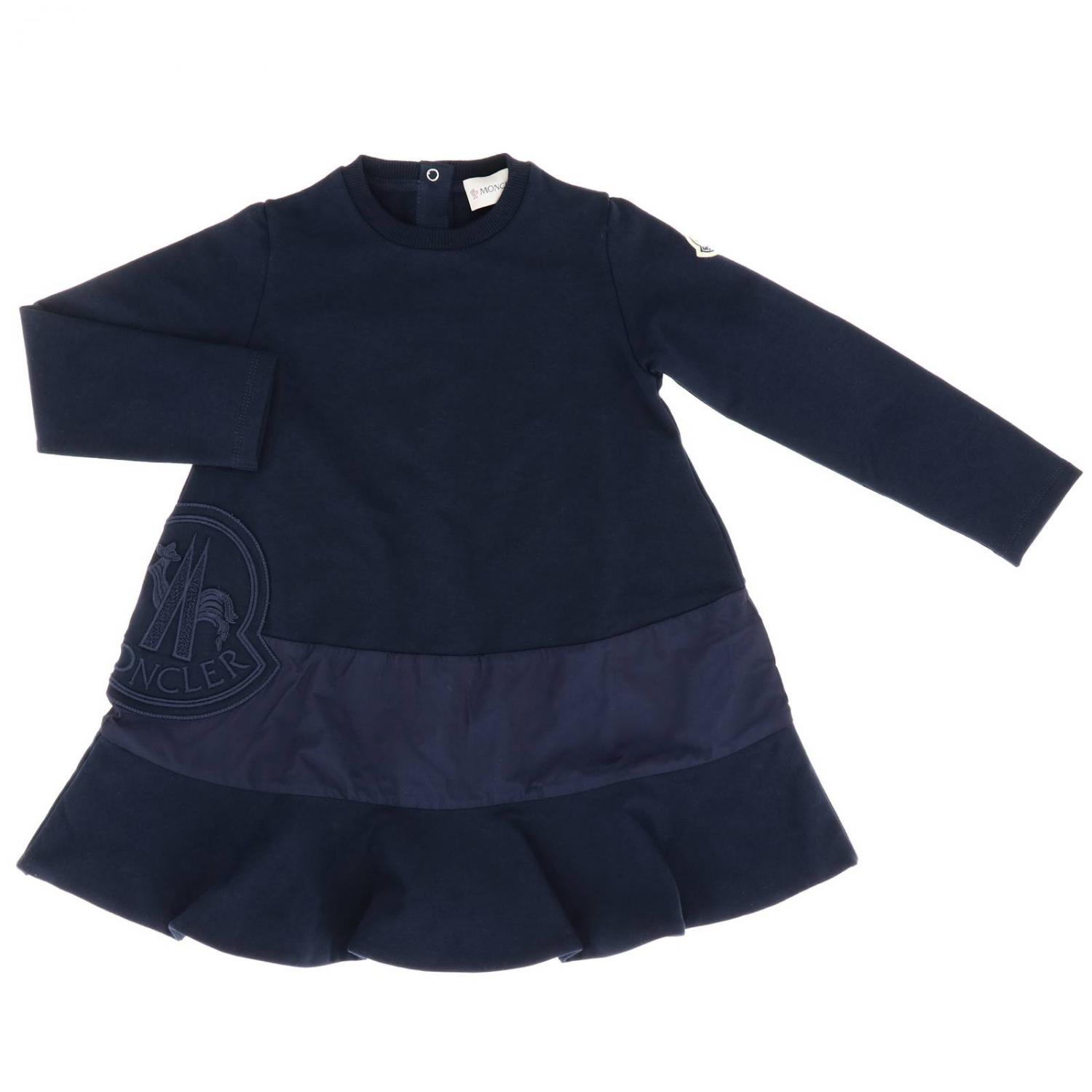 MONCLER STRAMPLER: Moncler Baby Strampler, Blau - Img 1