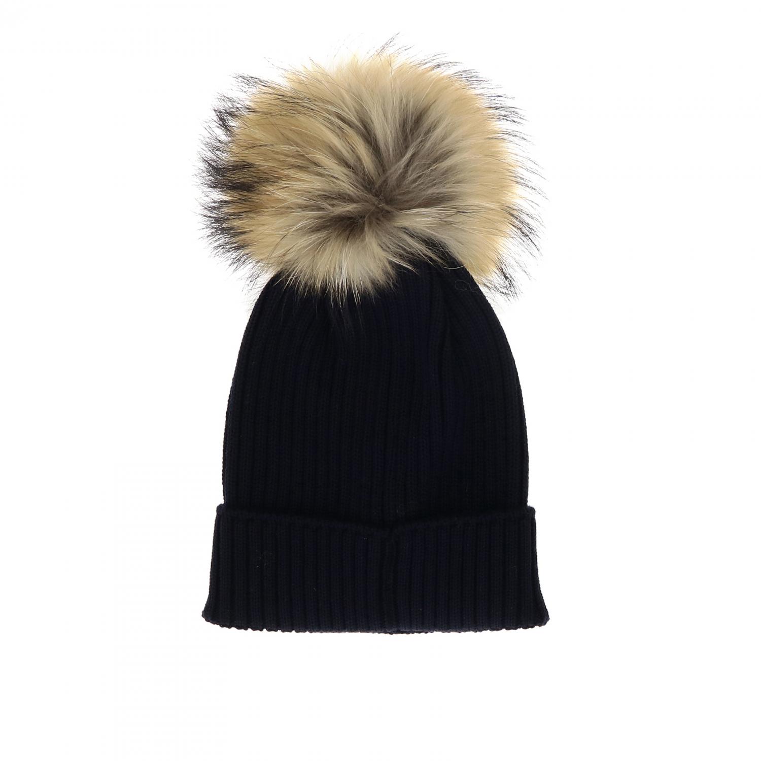 MONCLER HUT: Moncler Kinder Hüte für Mädchen, Blau - Img 2