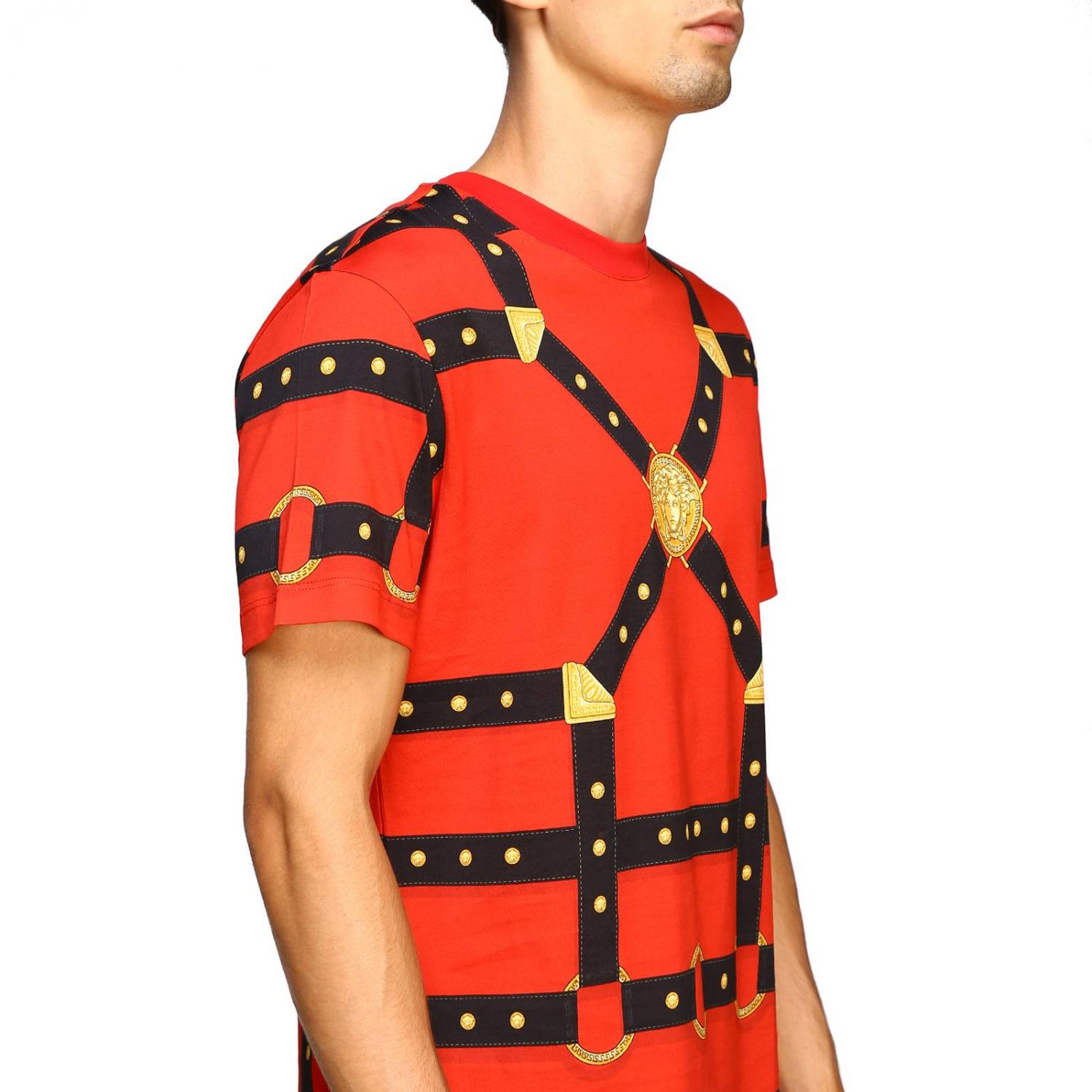 VERSACE CAMISETA: Camiseta hombre Versace, Rojo - Img 5