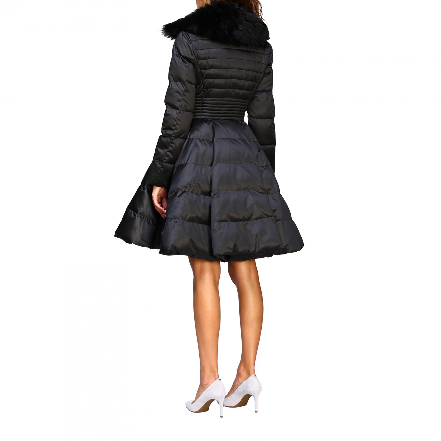 Piumino Donna Piumino Elisabetta Franchi 2016 Vela Satin Piumino A