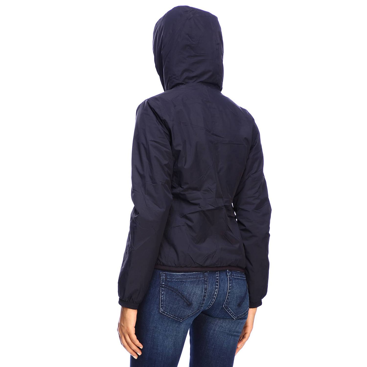 K-WAY CHAQUETA: Chaqueta mujer K-way, Azul Oscuro - Img 2