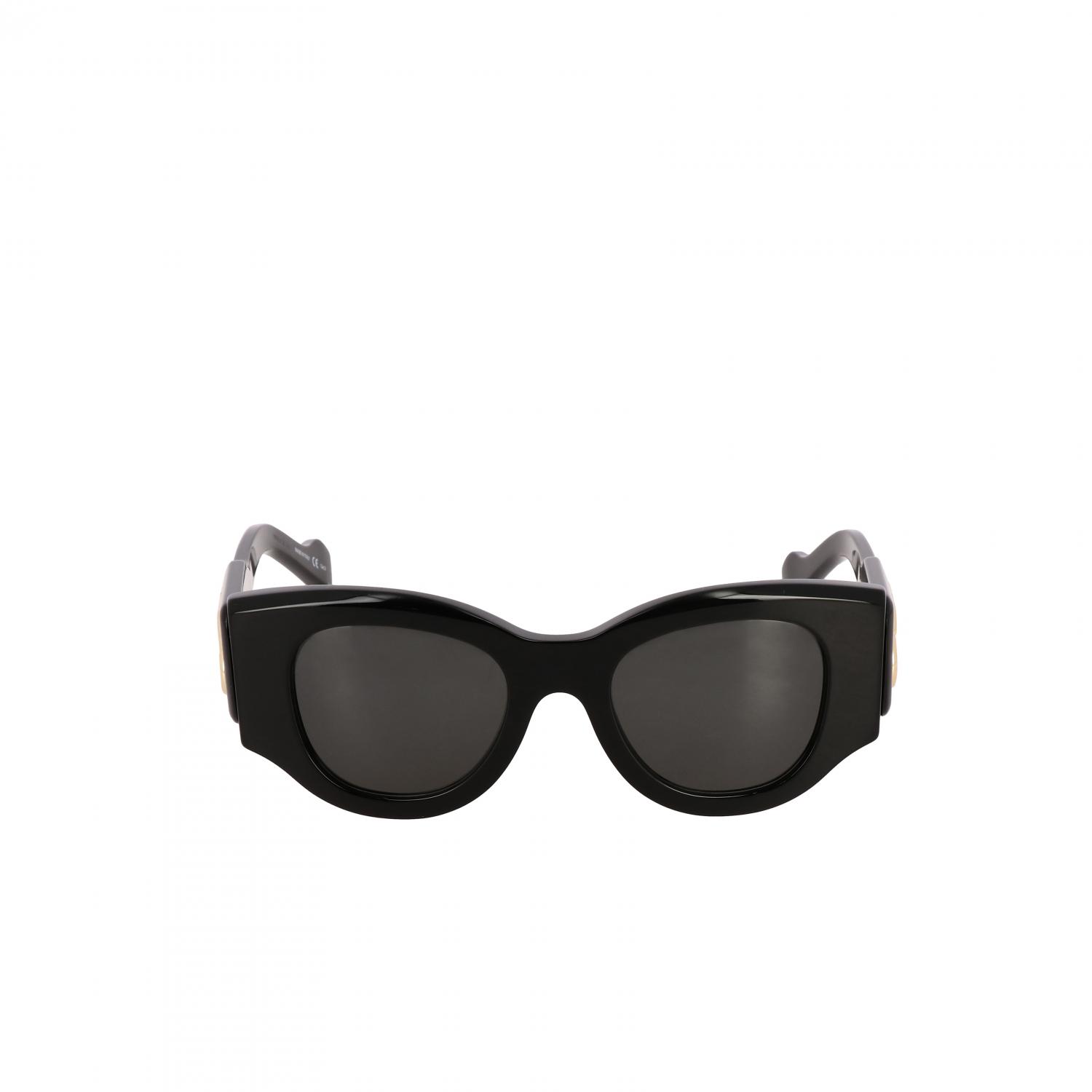 BALENCIAGA SONNENBRILLE: Balenciaga Paris Cat Sonnenbrille aus Acetat mit BB Logo, Schwarz - Img 2