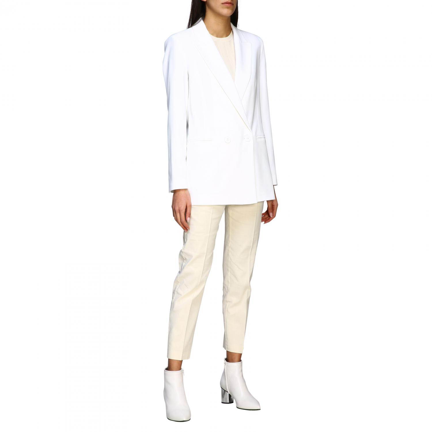 PINKO CHAQUETA: Americana mujer Pinko, Blanco - Img 2
