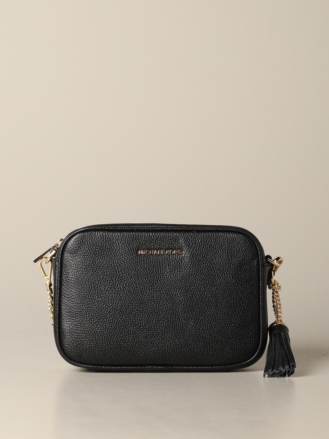 MICHAEL KORS BANDOLERA: Mini bolso mujer Michael Kors, Negro - Img 1