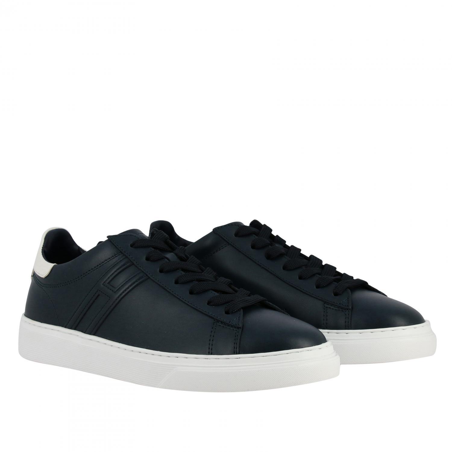 スニーカー HOGAN Men Sneakers HXM6300FG70 U3V02FK Blue Sneakers Hogan H630 IVORY, BLUE for Man HXM6300EU50ODZ4M743L