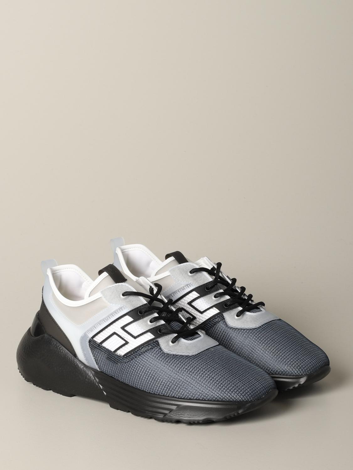 スニーカー Hogan Pre Sneakers HOGAN: Active 1 sneakers in rubber leather and mesh - Black