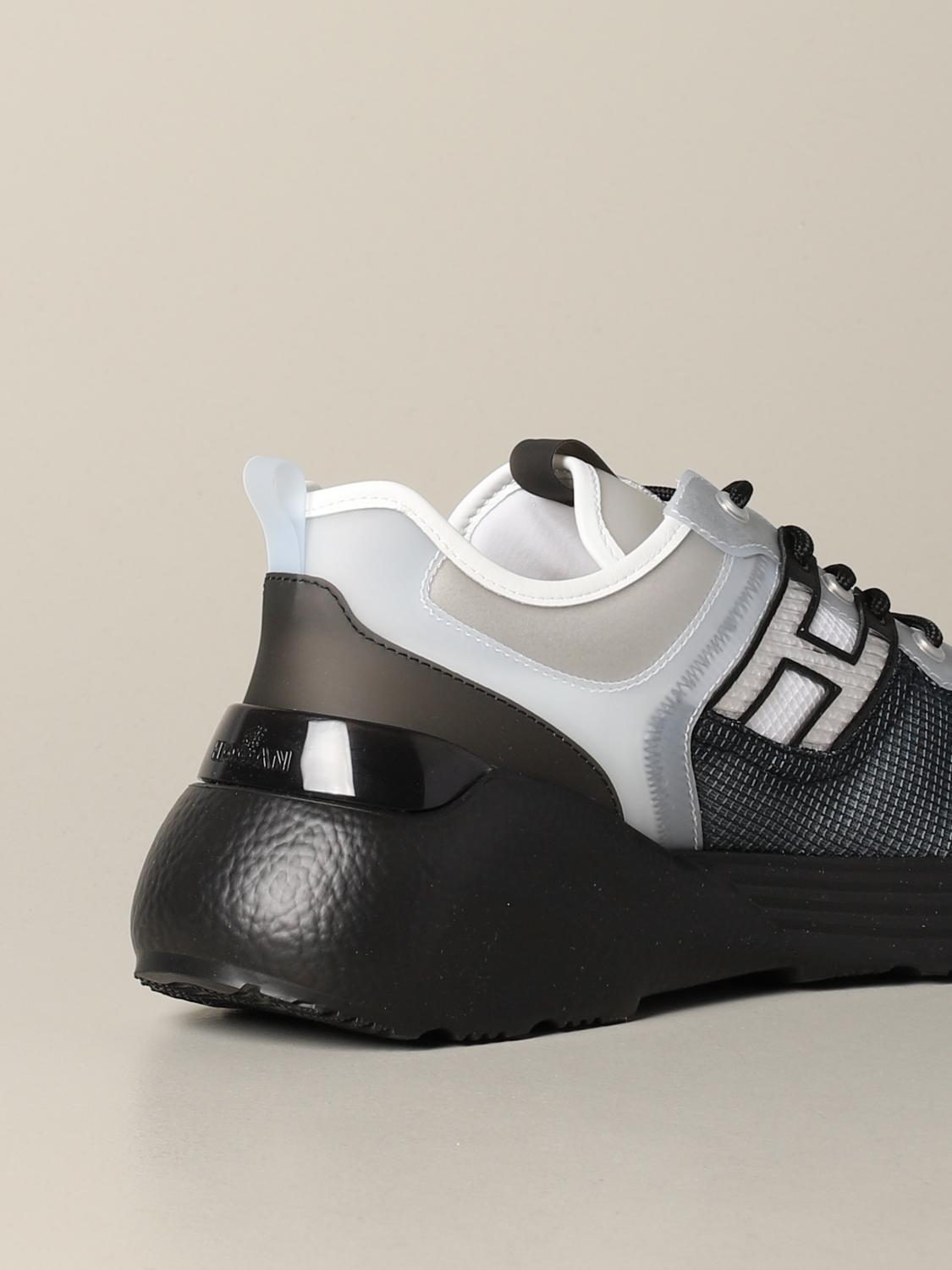 スニーカー Hogan Pre Sneakers HOGAN: Active 1 sneakers in rubber leather and mesh - Black