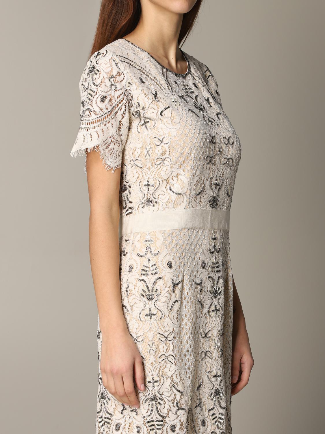 plus size lace high low dress Elegant Plus Size Ruffle Hem High-Low Dress