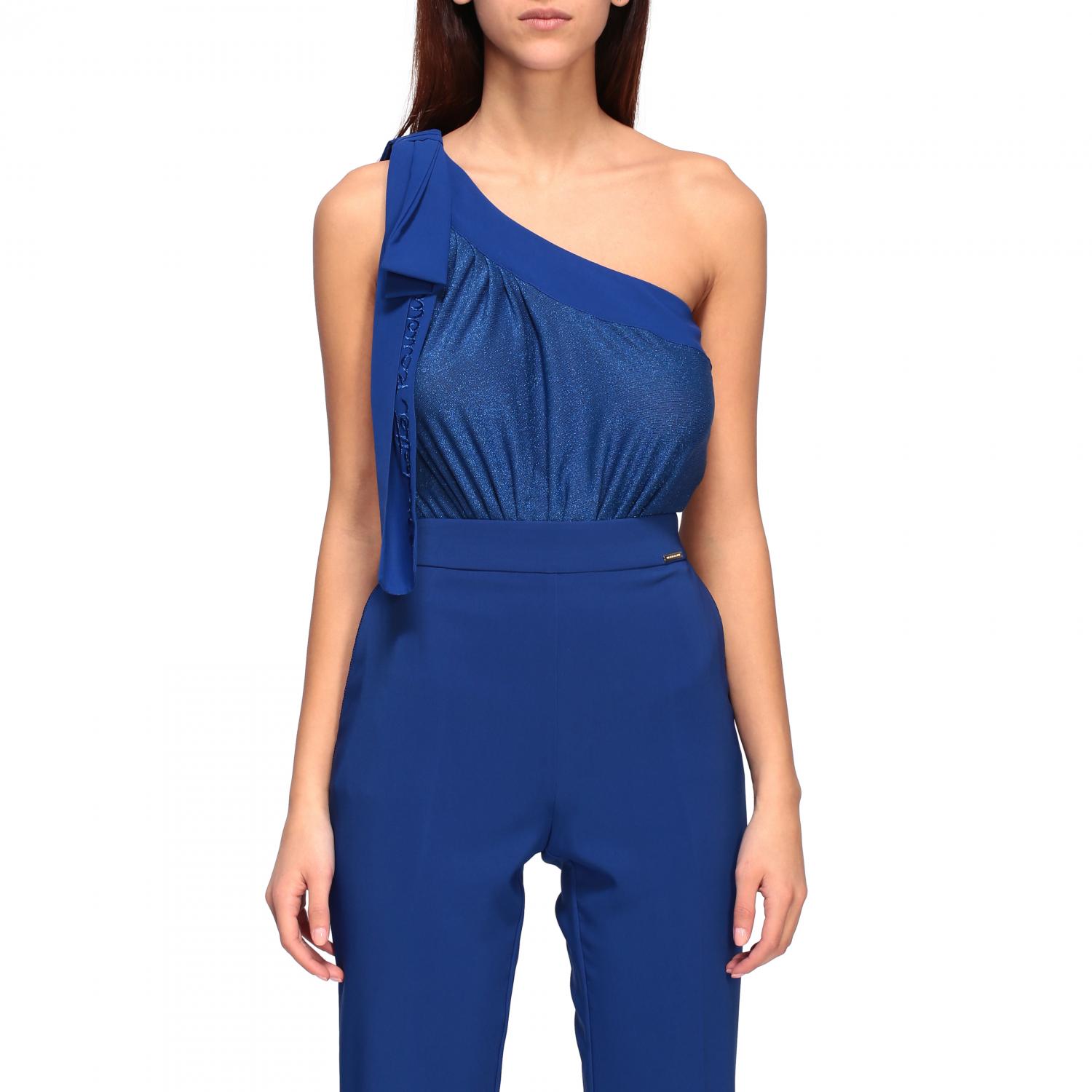 ワンピース ELISABETTA FRANCHI Women Mid Skirts TP00351E2 DC8 BLUE ELISABETTA FRANCHI Women's suit TJ29d41e2 104 blue