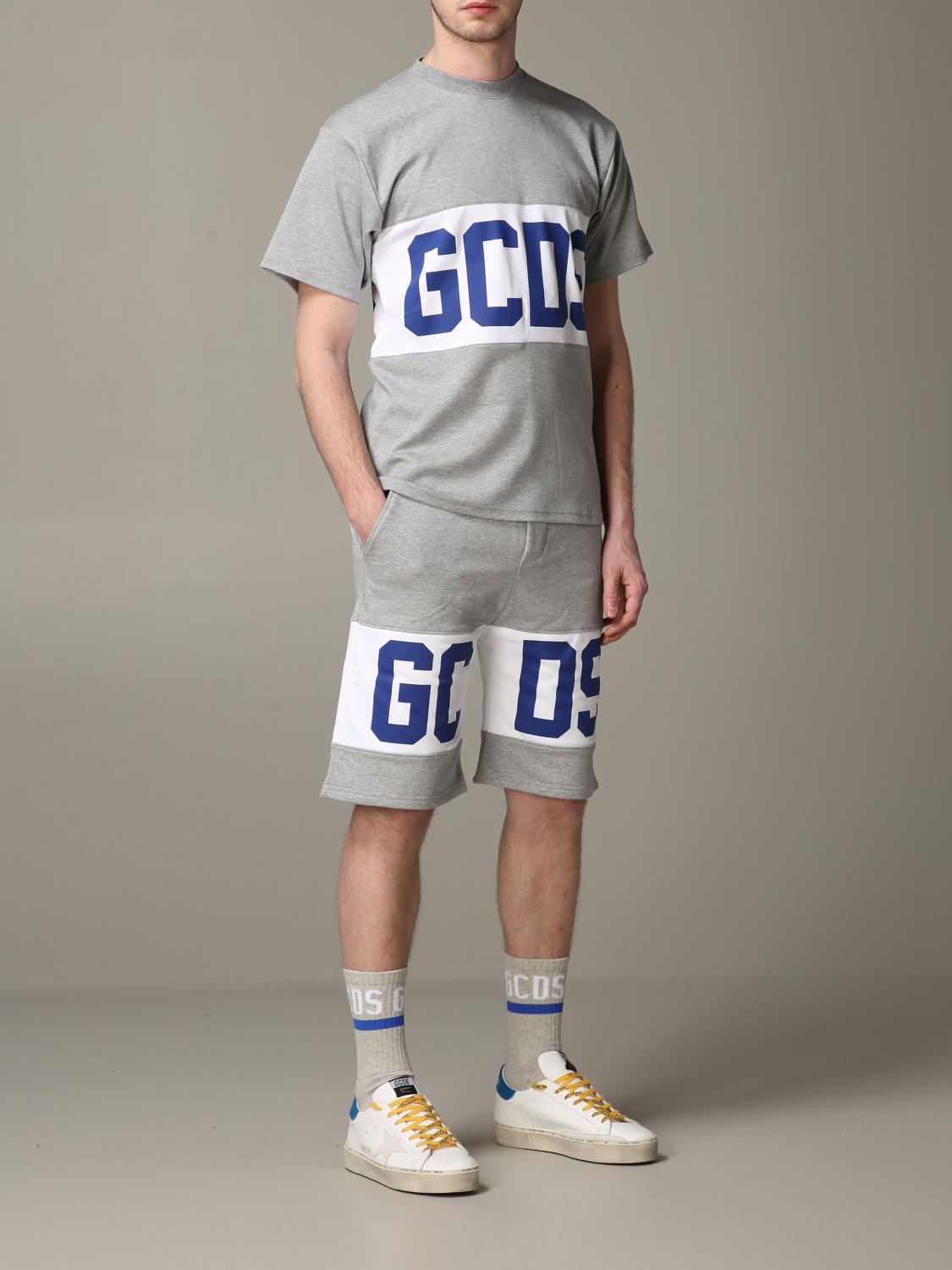 GCDS CAMISETA: Camiseta hombre GCDS, Gris - Img 2