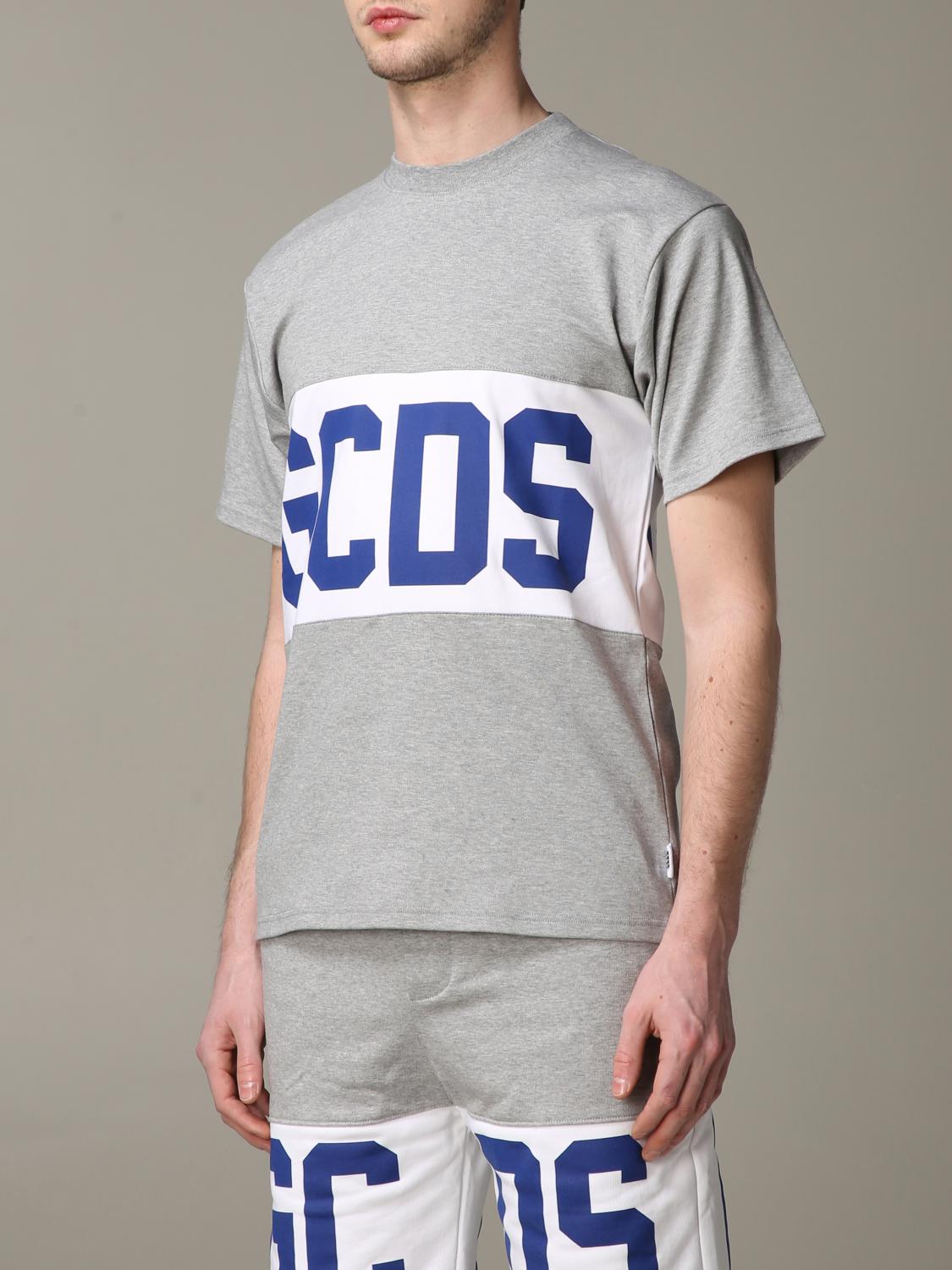 GCDS CAMISETA: Camiseta hombre GCDS, Gris - Img 4