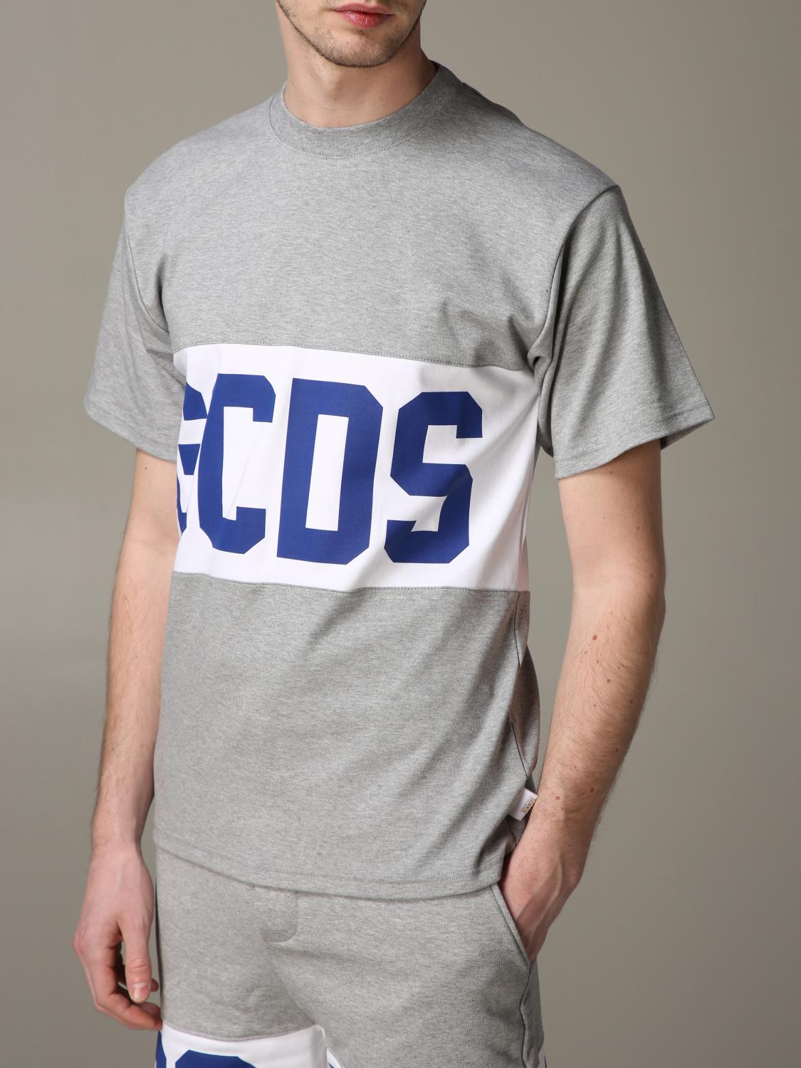 GCDS CAMISETA: Camiseta hombre GCDS, Gris - Img 5