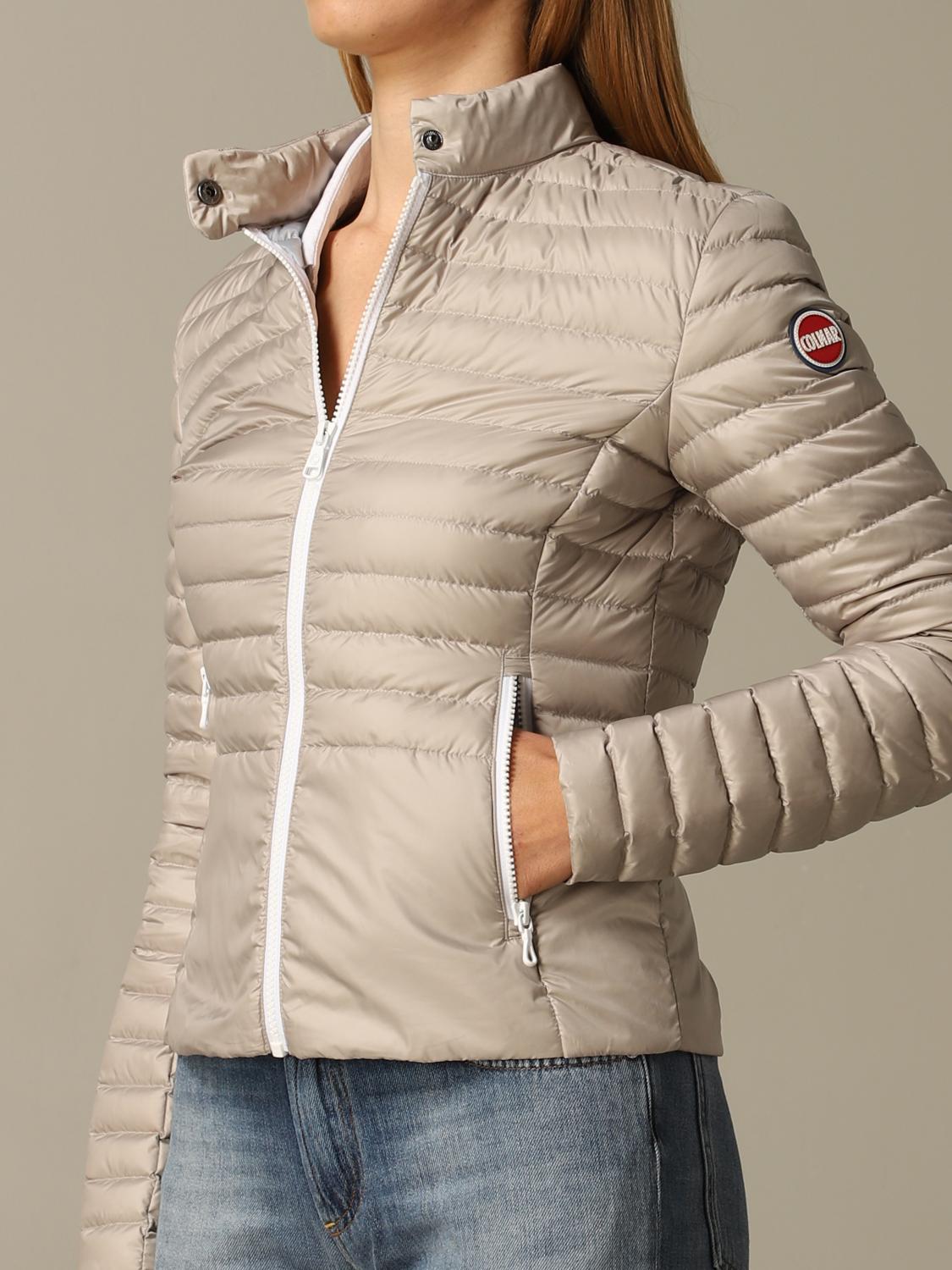 COLMAR JACKE: Colmar Daunenjacke 100 Gramm in Biker Stil, Beige - Img 3