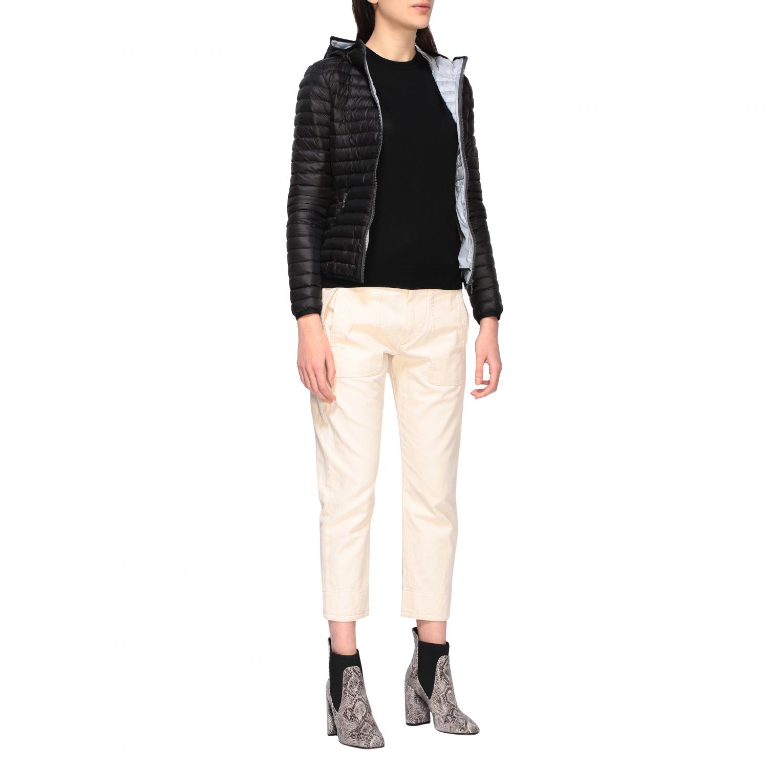 COLMAR 外套: Colmar 连帽修身100g羽绒服, 黑色 - Img 2
