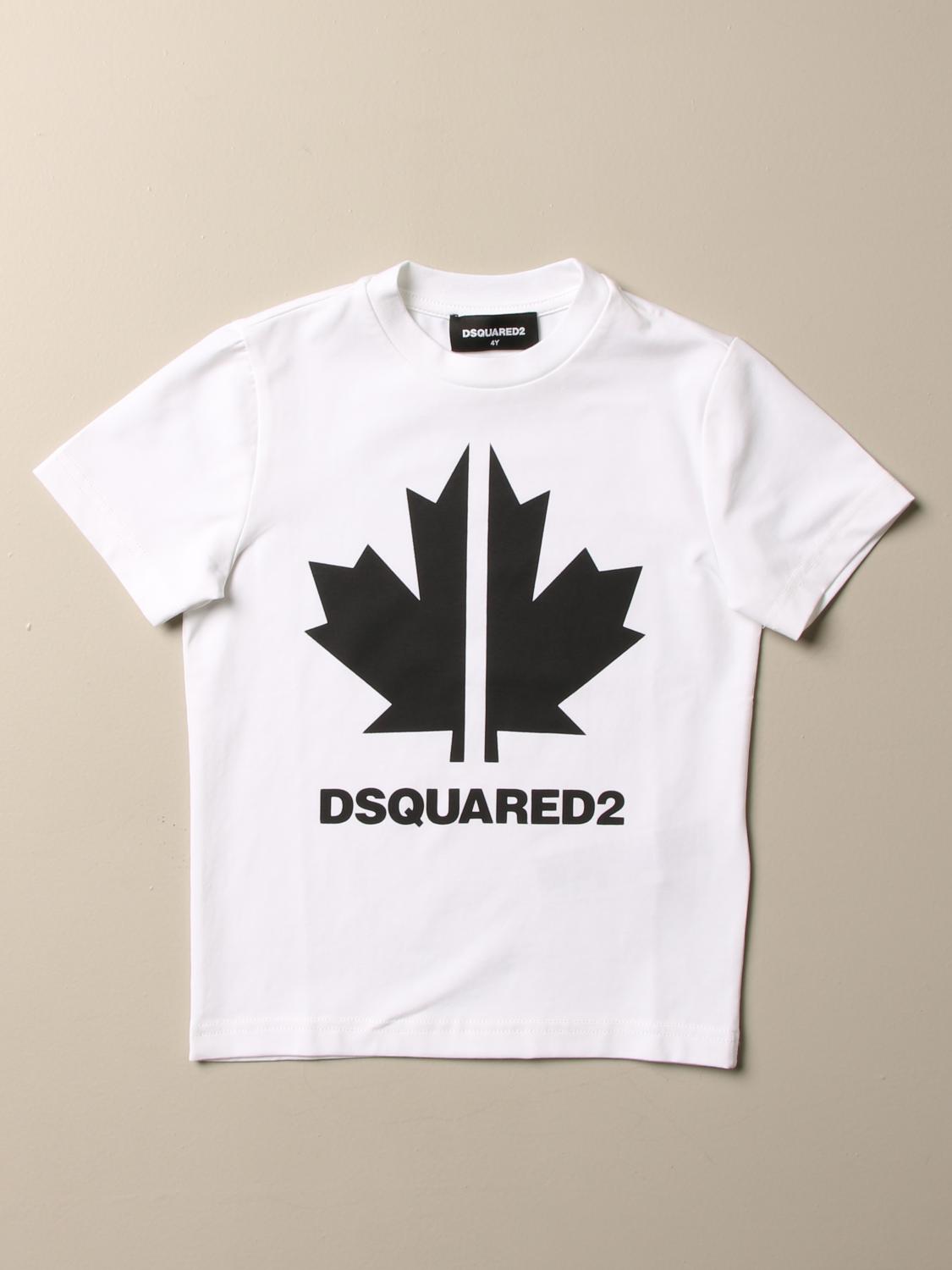 Dsquared2 T-shirt bambino manica corta nero main image 1