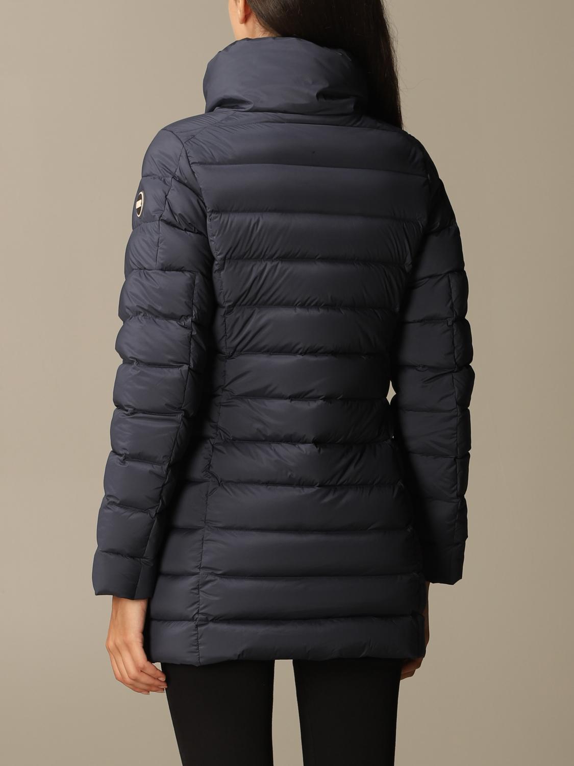 COLMAR JACKET: Colmar down jacket in stretch nylon, Navy - Img 2