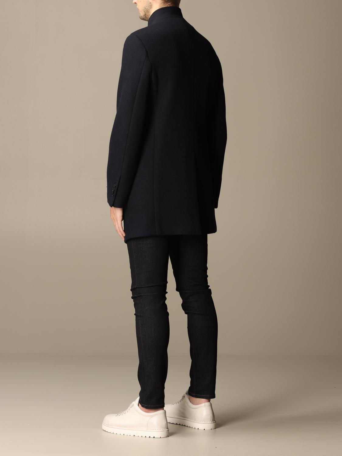 Fay Coat men - Blue | NAM5441061J SEI | GIGLIO.COM