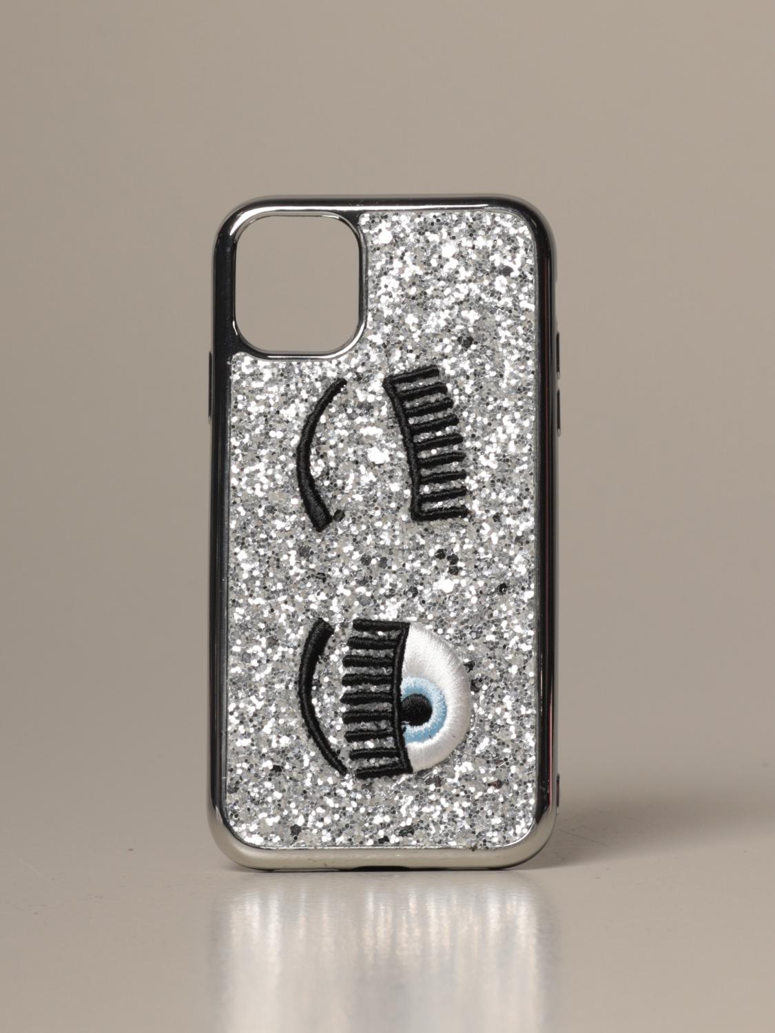CHIARA FERRAGNI ACCESORIOS TECNOLÓGICOS: Funda mujer Chiara Ferragni, Plata - Img 1