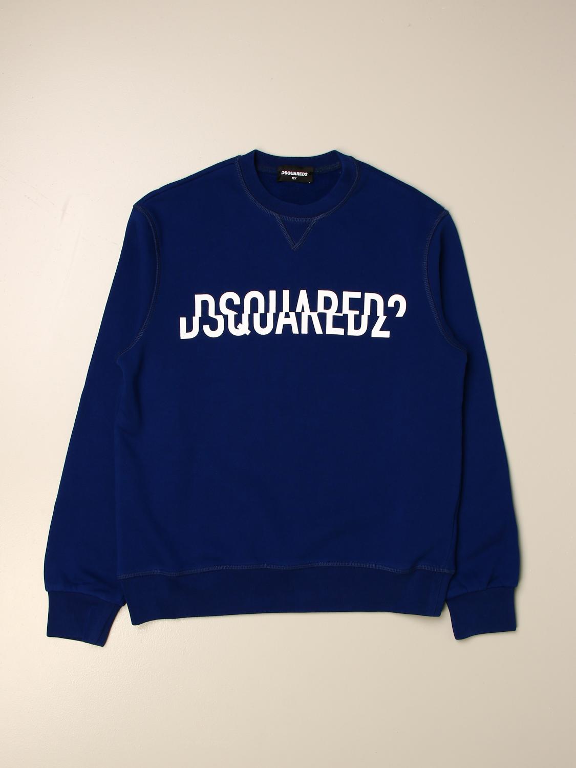 DSQUARED2 PULLOVER: Dsquared2 Junior Jungen Pullover, Blau - Img 1