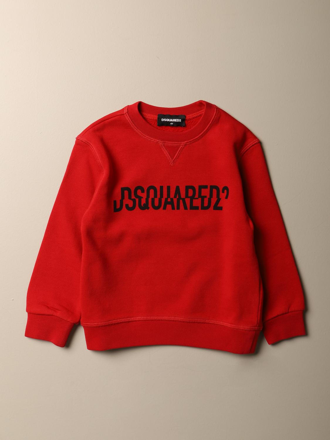 DSQUARED2 PULL: Pull enfant Dsquared2 Junior, Rouge - Img 1