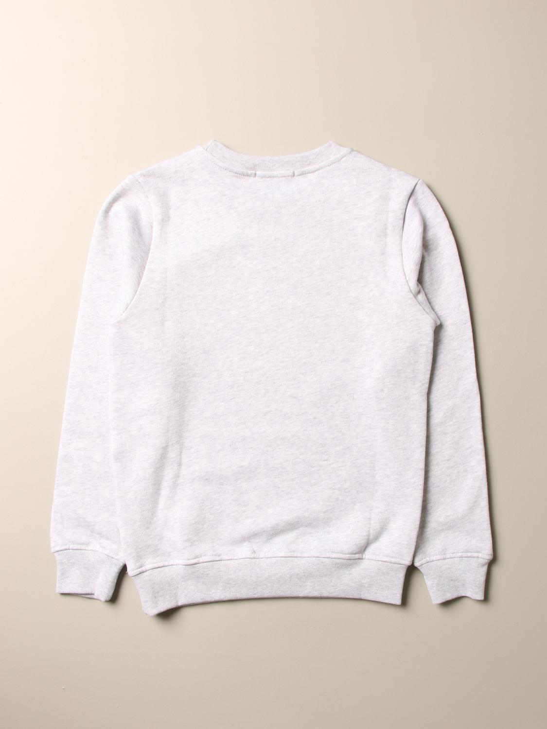 MSGM KIDS PULLOVER: MSGM Kids Jungen Pullover, Grau - Img 2