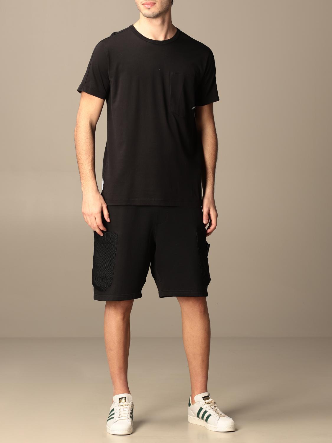 STONE ISLAND SHADOW PROJECT T-SHIRT: Stone Island cotton T-shirt with back print, Black - Img 2