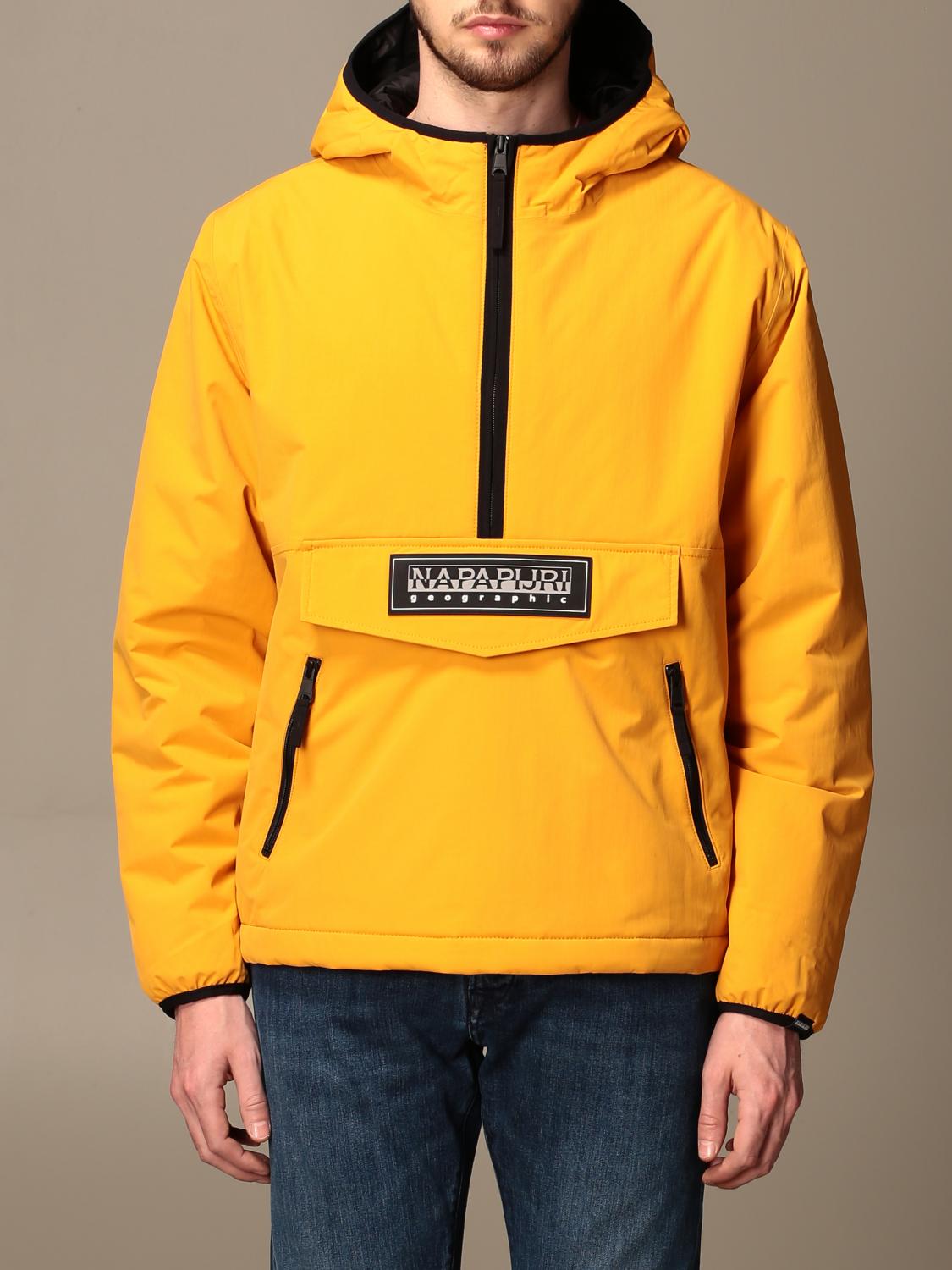 NAPAPIJRI: Rainforest taika unisex sweatshirt with logo Yellow