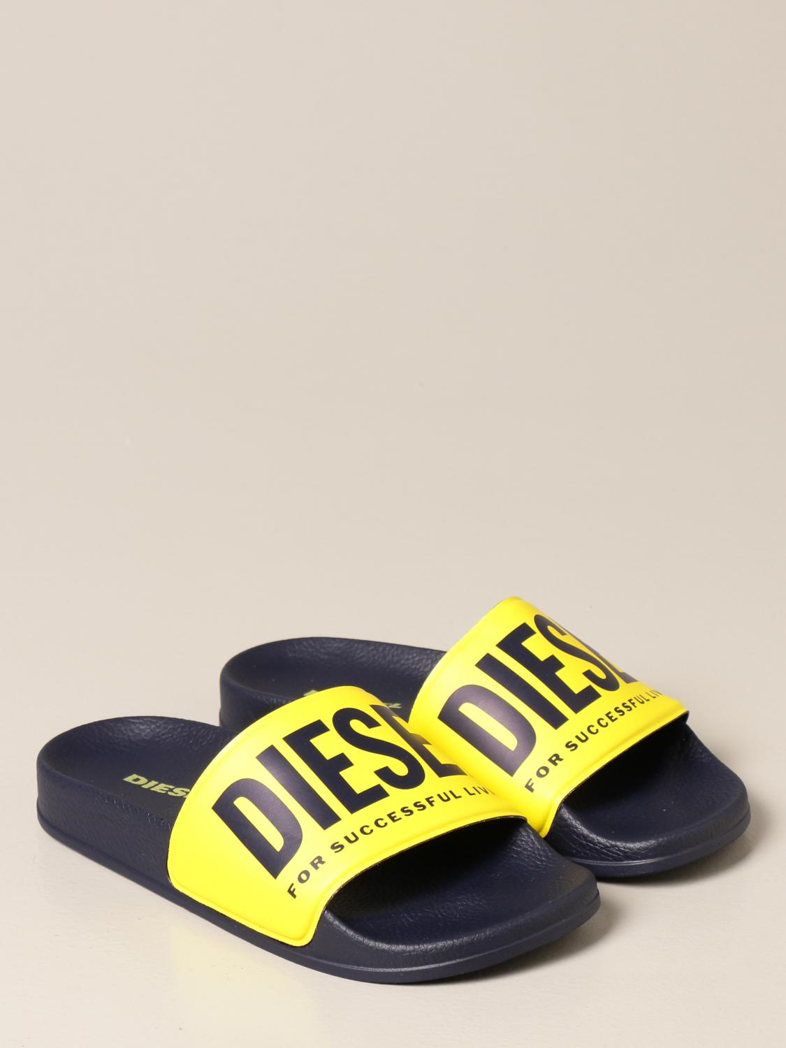DIESEL CHAUSSURES: Chaussures enfant Diesel, Bleu - Img 2