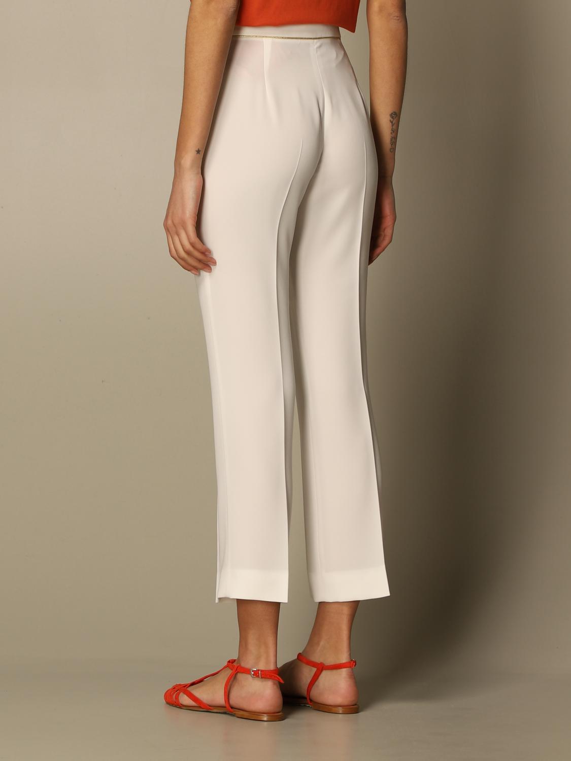 MAX MARA: Stella cady pants - White | Max Mara pants