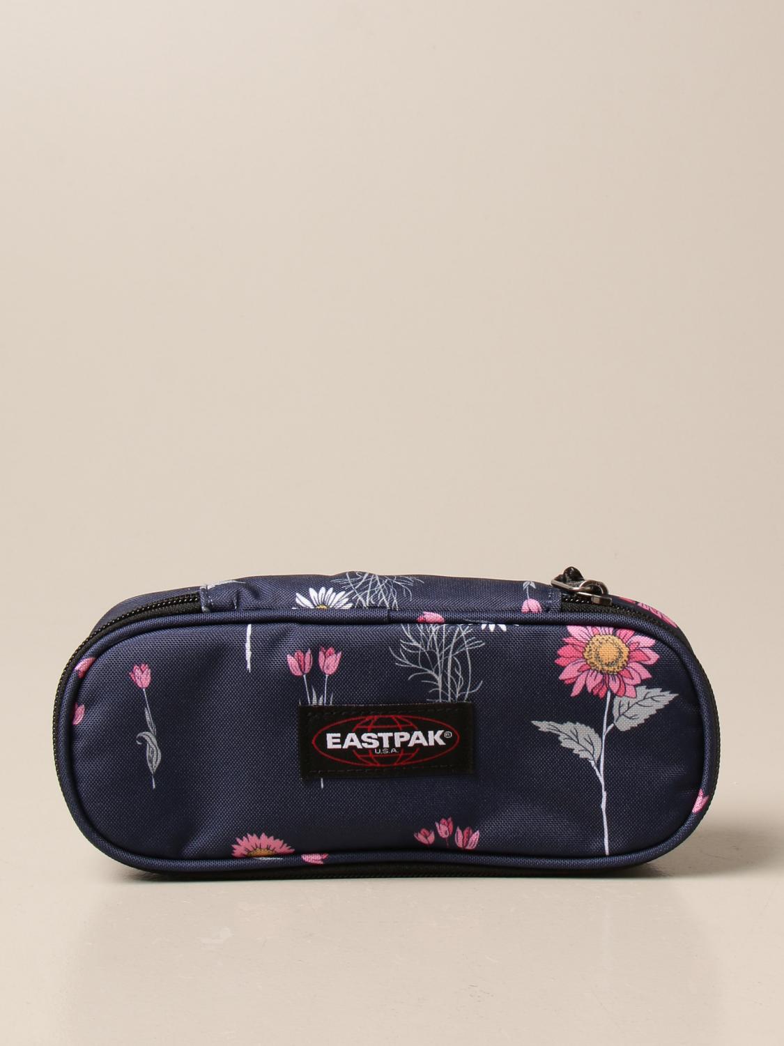 EASTPAK: Astuccio in tela - Blue Navy | Accessori Da Scrivania Eastpak ...