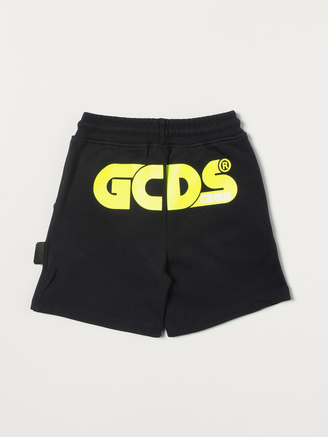 GCDS JUNIOR SHORTS: GCDS Jungen Shorts, Blau - Img 2