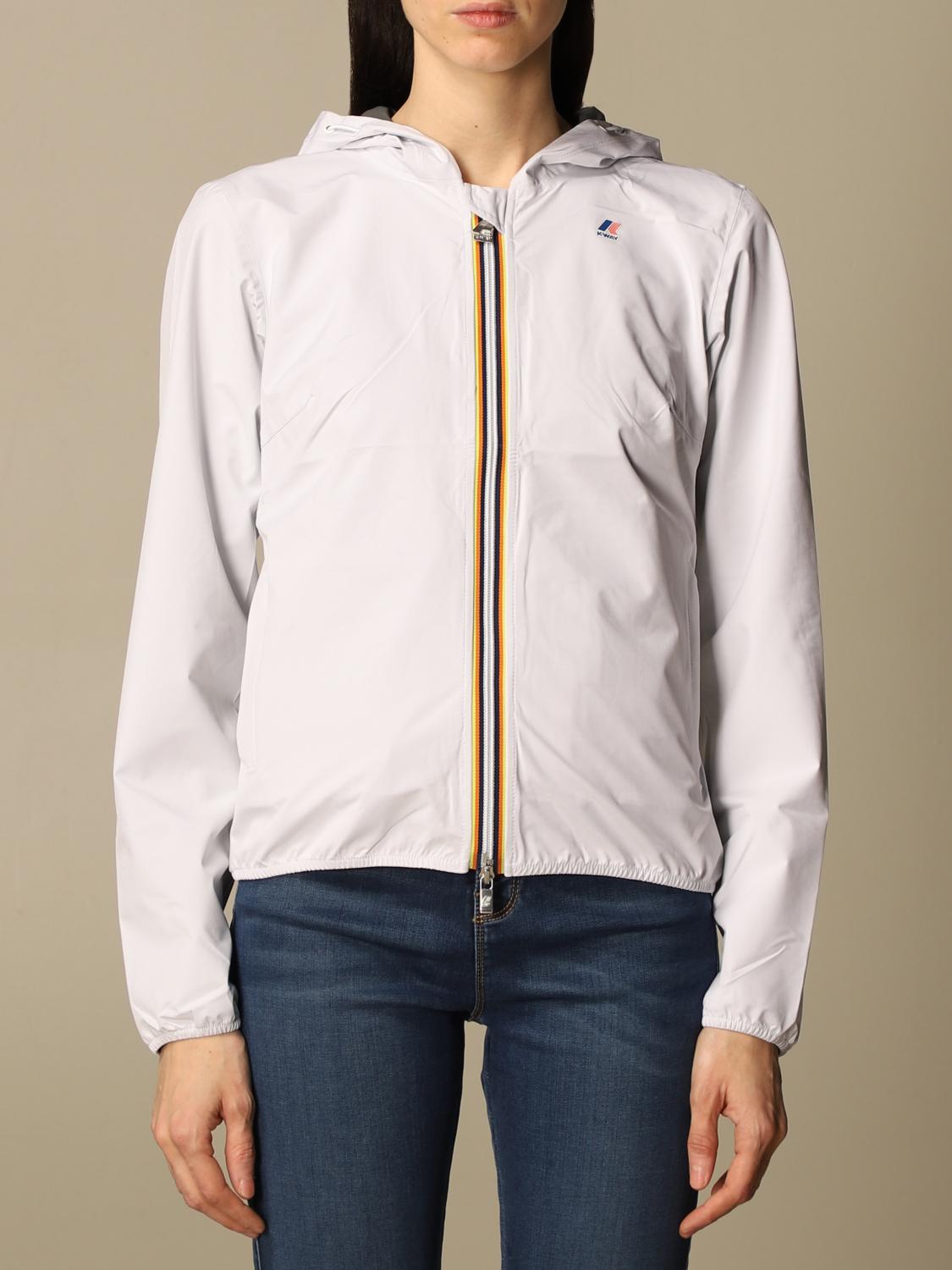 K-WAY JACKET: Jacket women K-way, White - Img 1