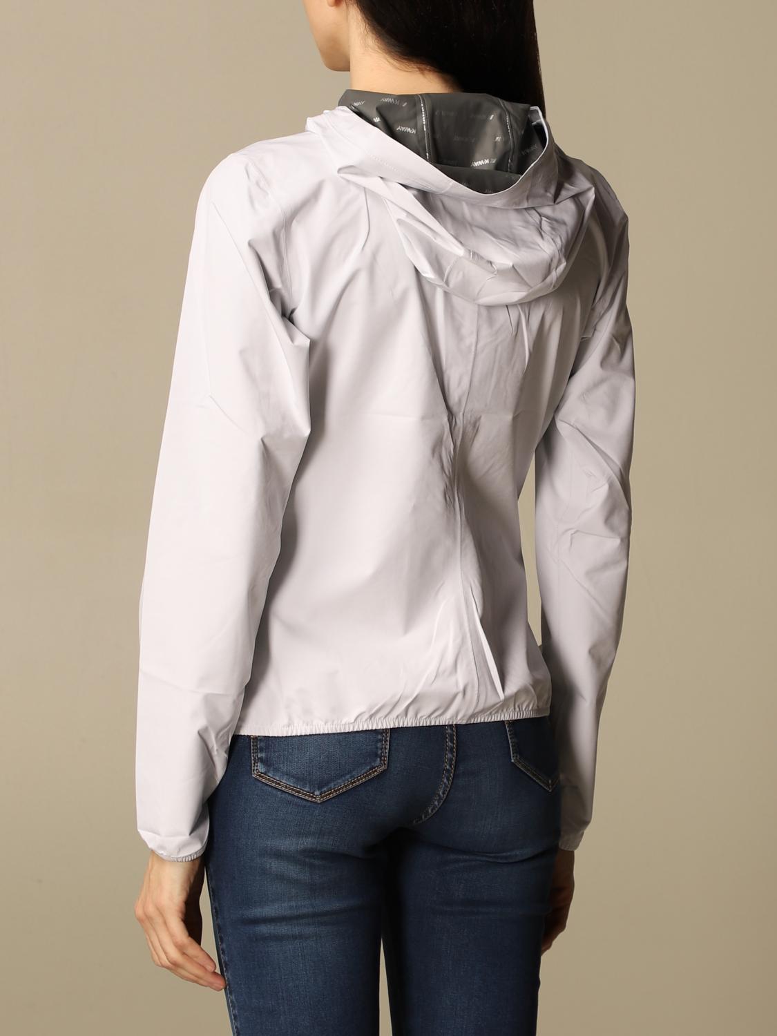 K-WAY JACKET: Jacket women K-way, White - Img 2