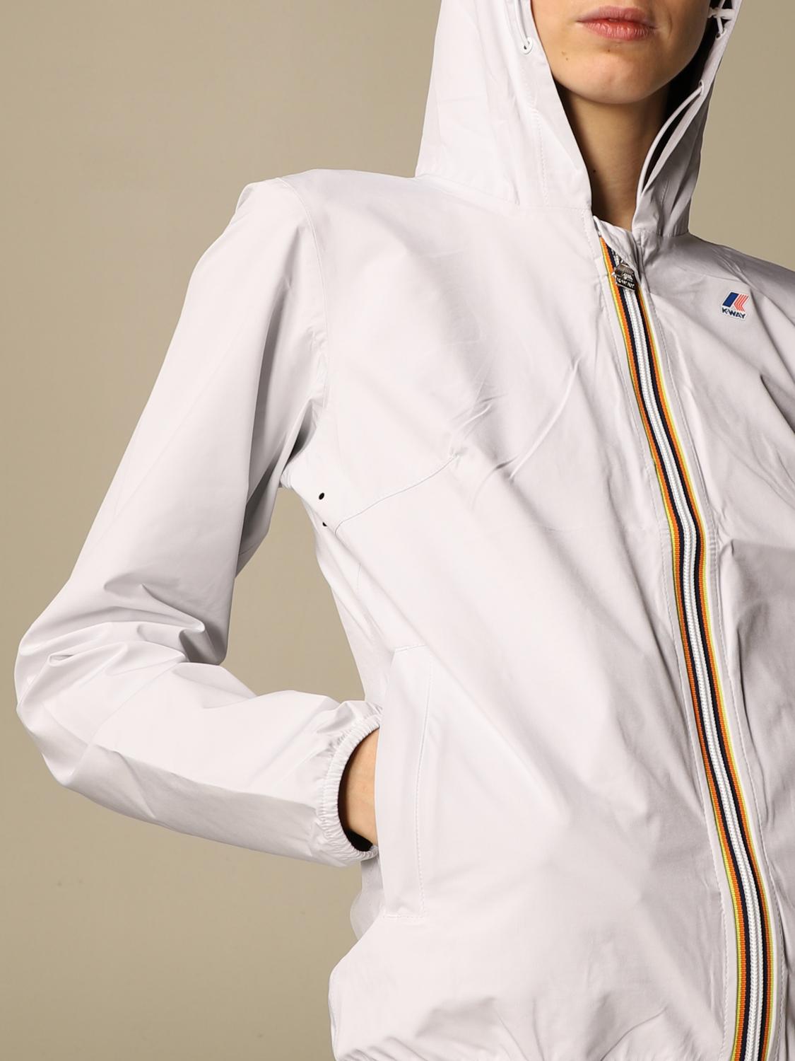 K-WAY JACKET: Jacket women K-way, White - Img 4