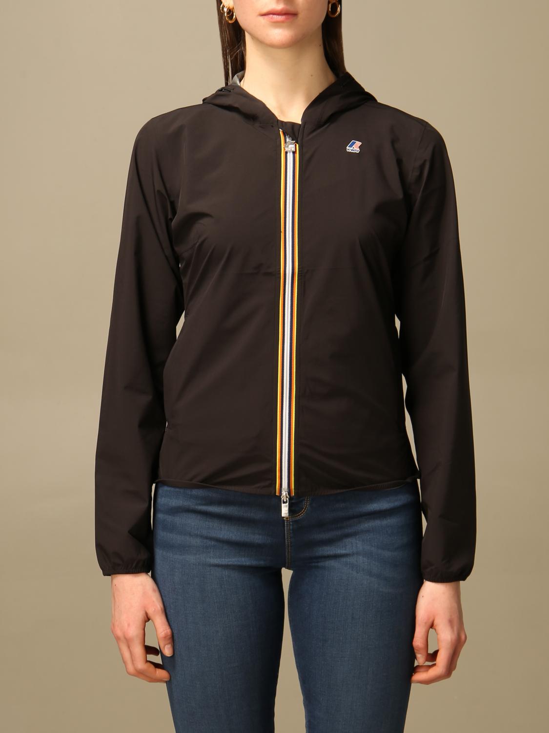K-WAY CHAQUETA: Chaqueta mujer K-way, Negro - Img 1