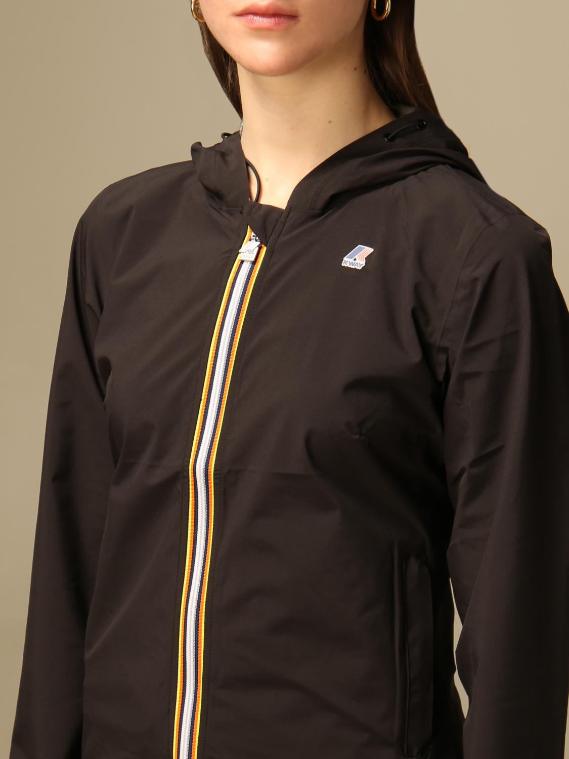 K-WAY CHAQUETA: Chaqueta mujer K-way, Negro - Img 3