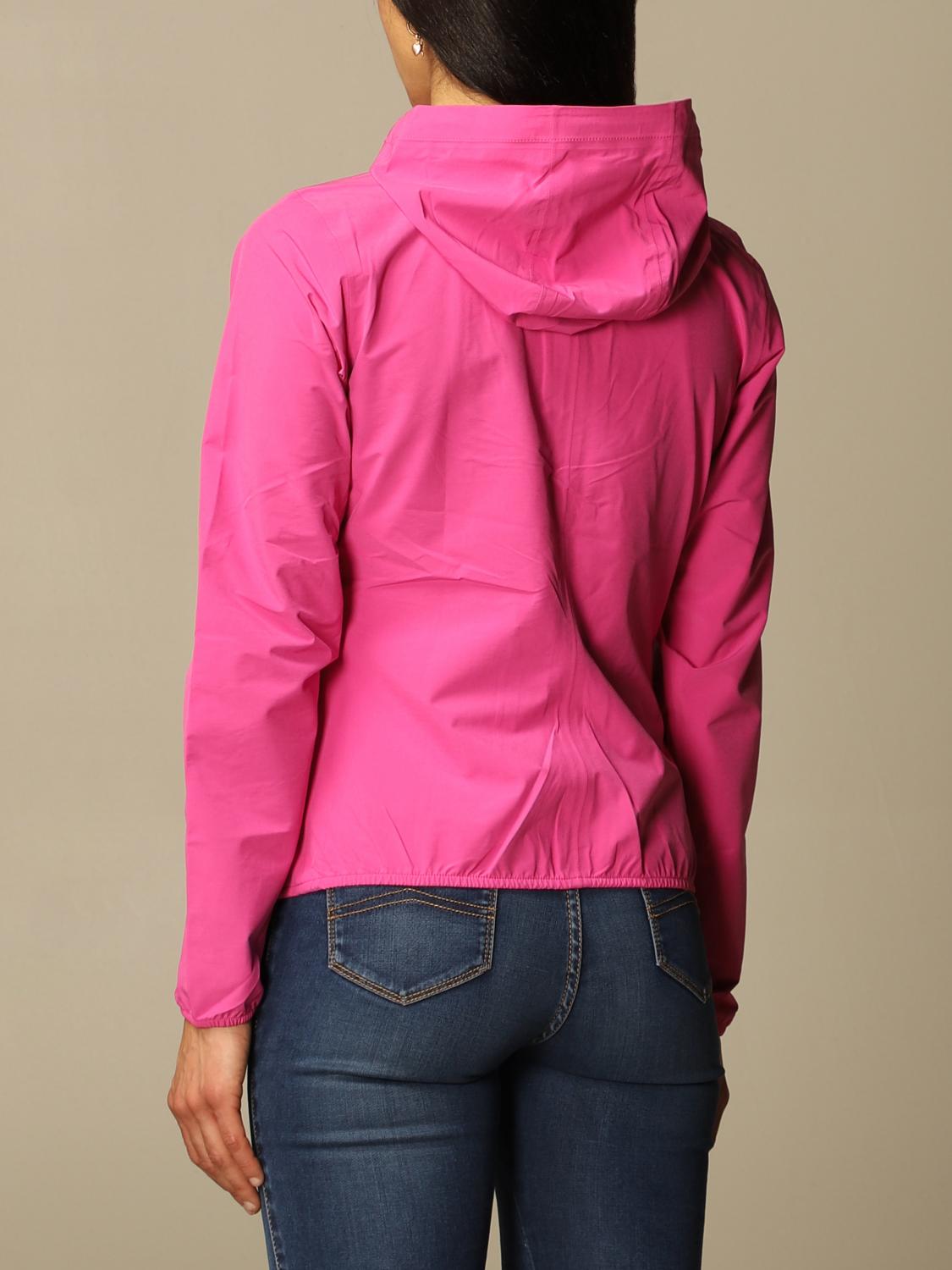 K-WAY CHAQUETA: Chaqueta mujer K-way, Fucsia - Img 2