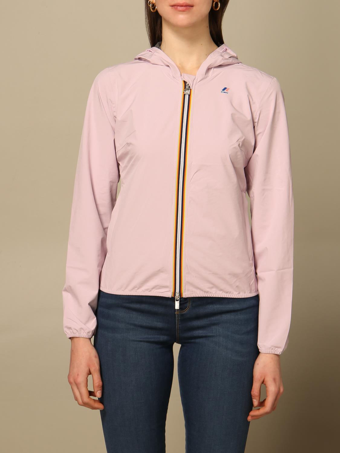 K-WAY CHAQUETA: Chaqueta mujer K-way, Lila - Img 1