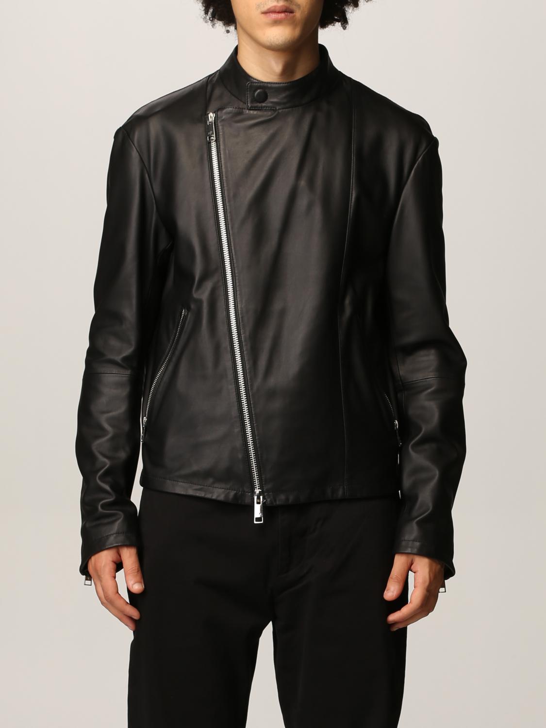 Armani newest Exchange leather jacket