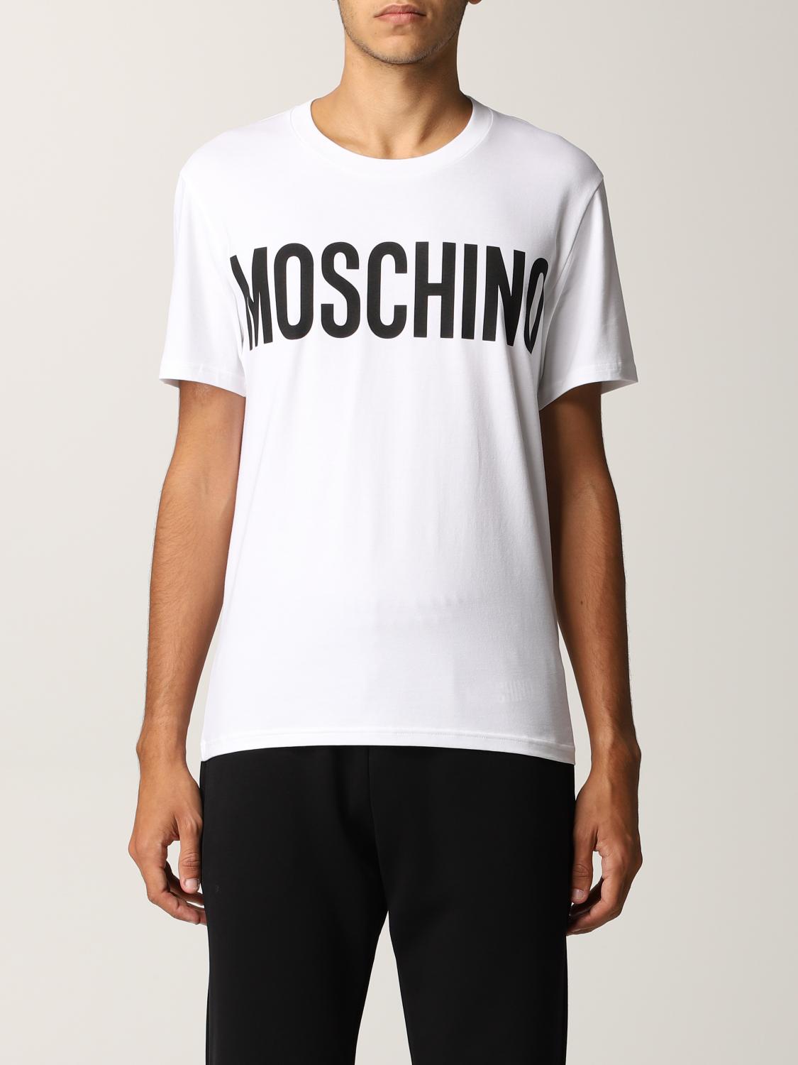 Tシャツ・カットソー MOSCHINO COUTURE Men T-shirt White 07182039 1001 MOSCHINO COUTURE: cotton T-shirt - White | Moschino Couture