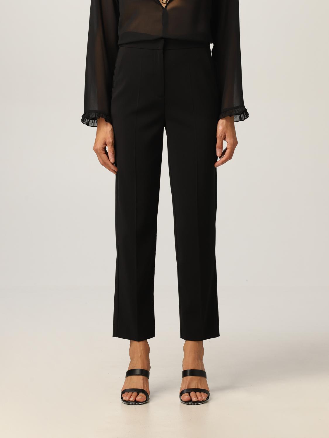 pepe ブラック　37 VSS PATRIZIA PEPE: Pants women - Black | Patrizia Pepe pants 8P0325