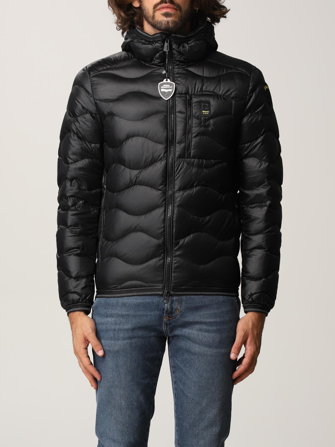 BLAUER JACKE: Blauer Herren Jacke, Schwarz - Img 1