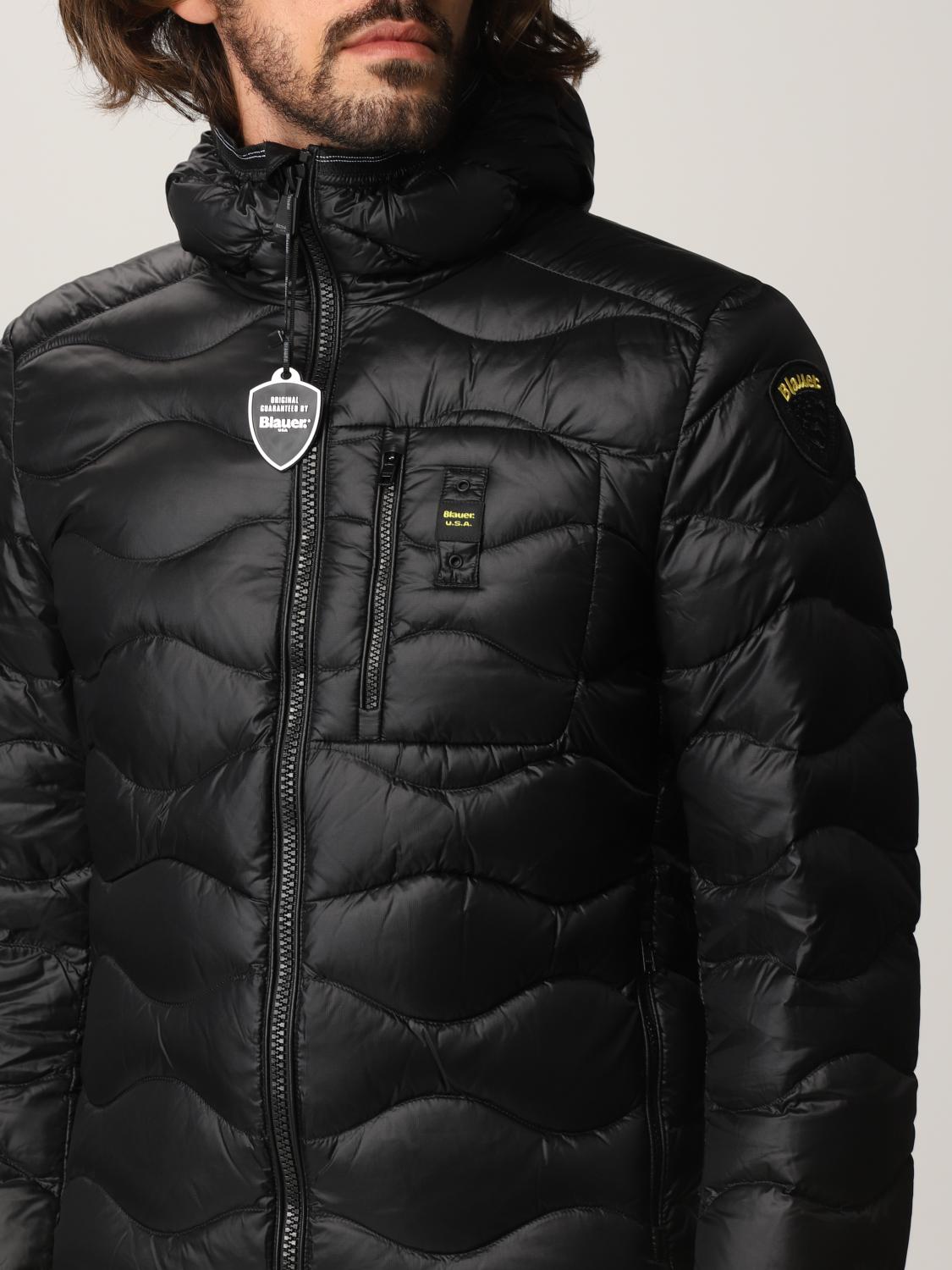 BLAUER JACKE: Blauer Herren Jacke, Schwarz - Img 4