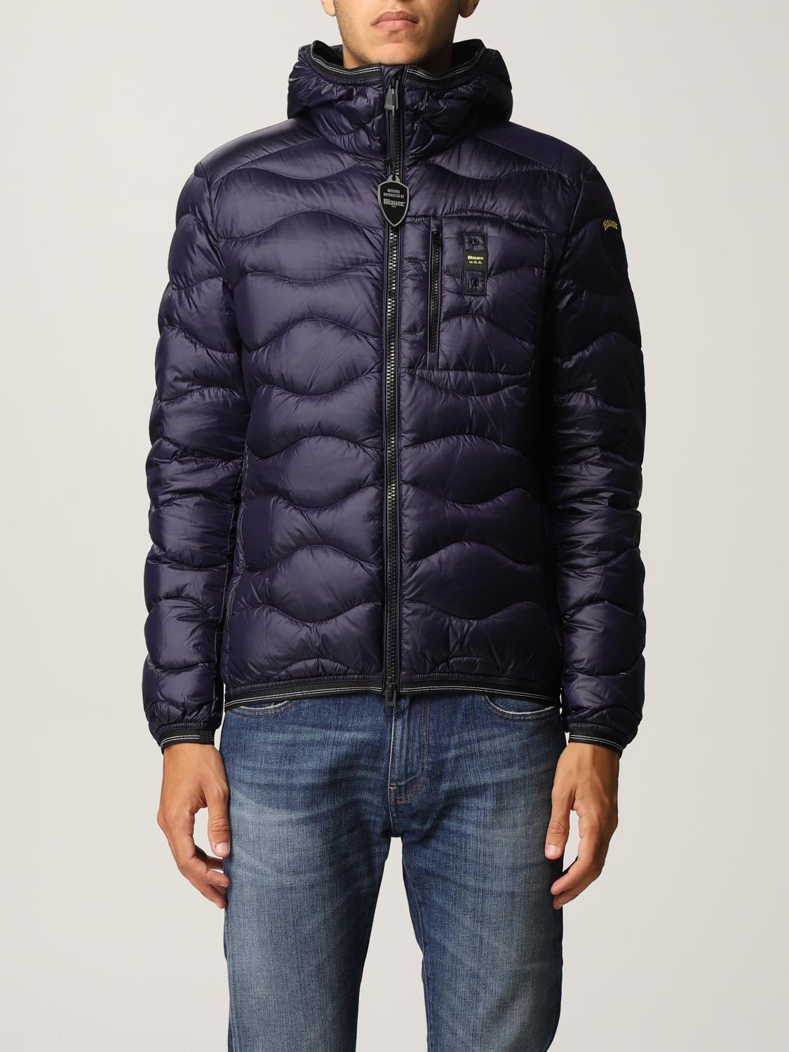 BLAUER JACKE: Blauer Herren Jacke, Blau - Img 1