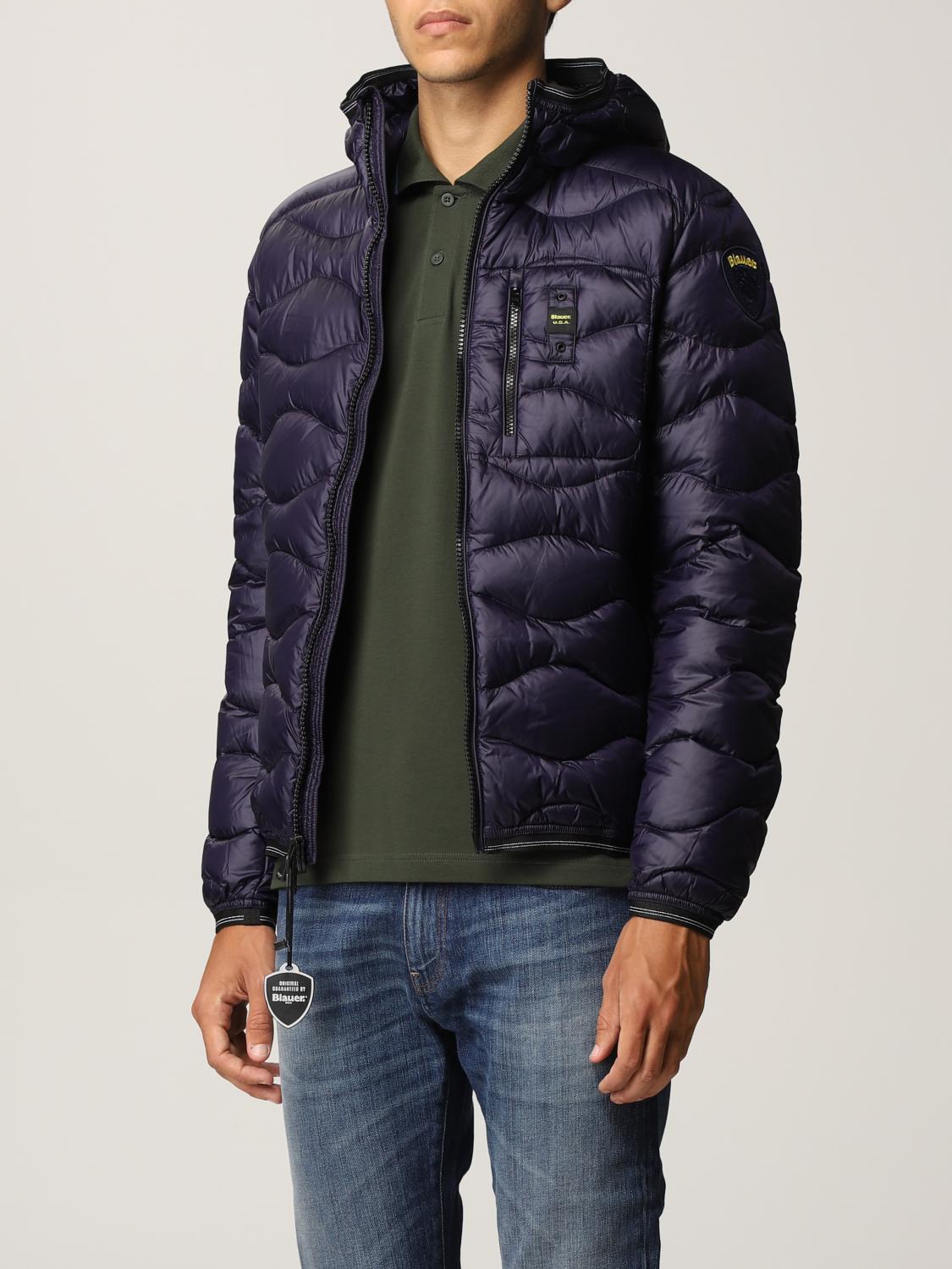 BLAUER JACKE: Blauer Herren Jacke, Blau - Img 3
