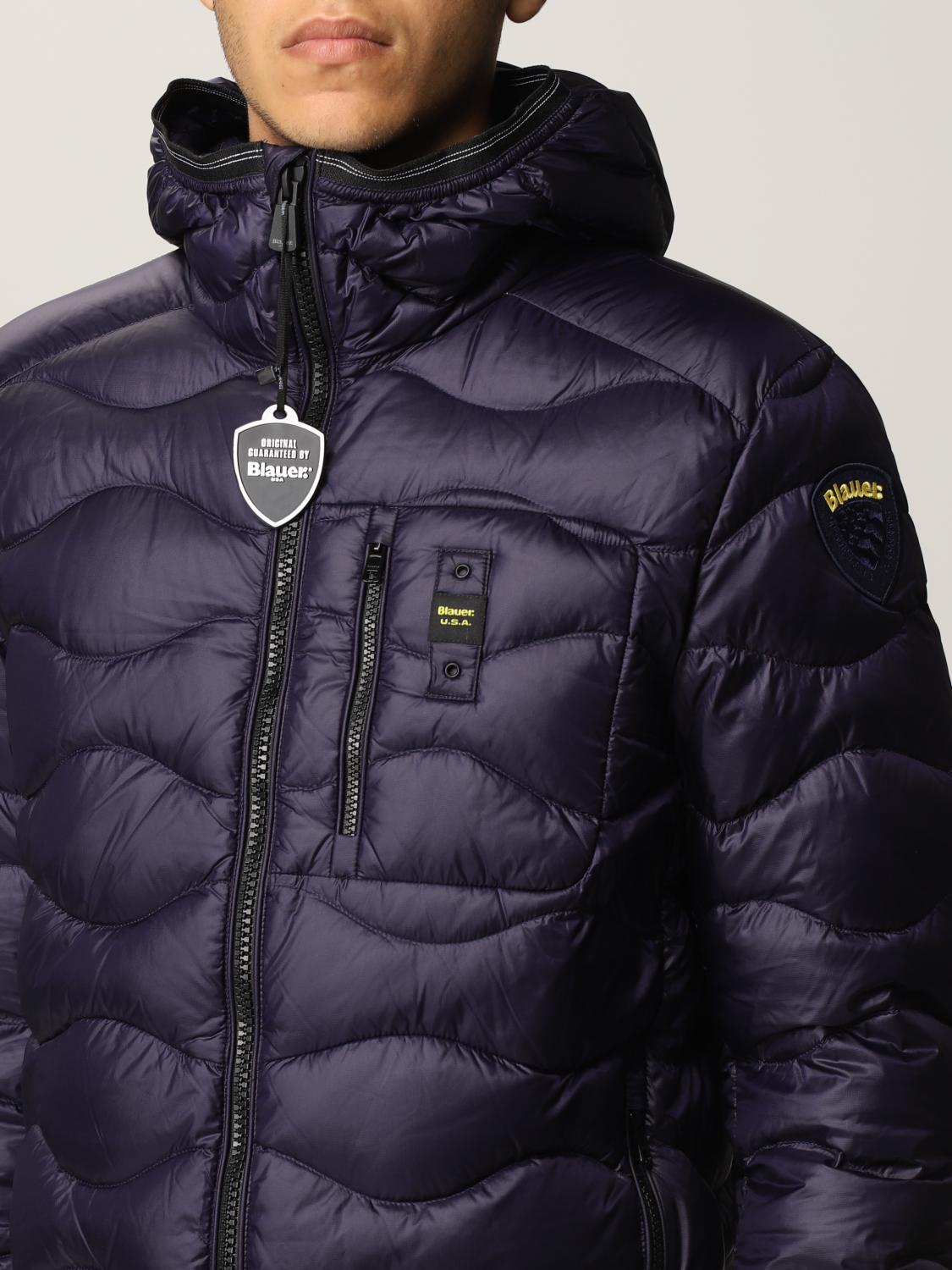 BLAUER JACKE: Blauer Herren Jacke, Blau - Img 4