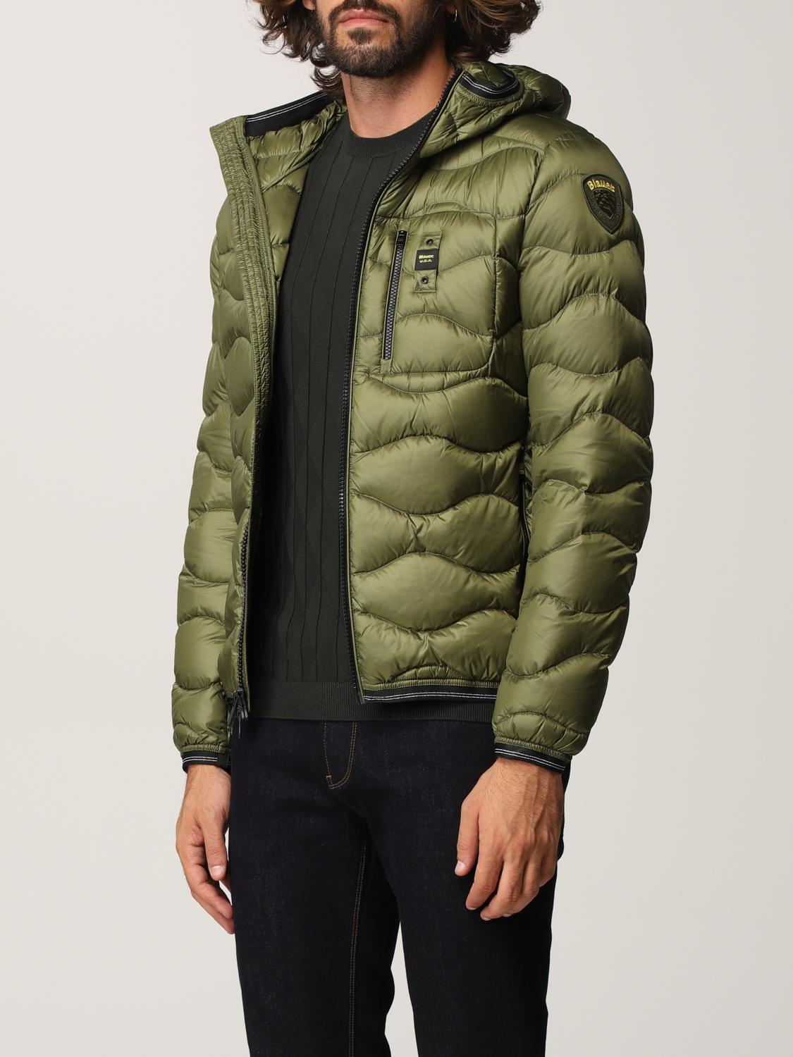 BLAUER JACKE: Blauer Herren Jacke, Grün - Img 3