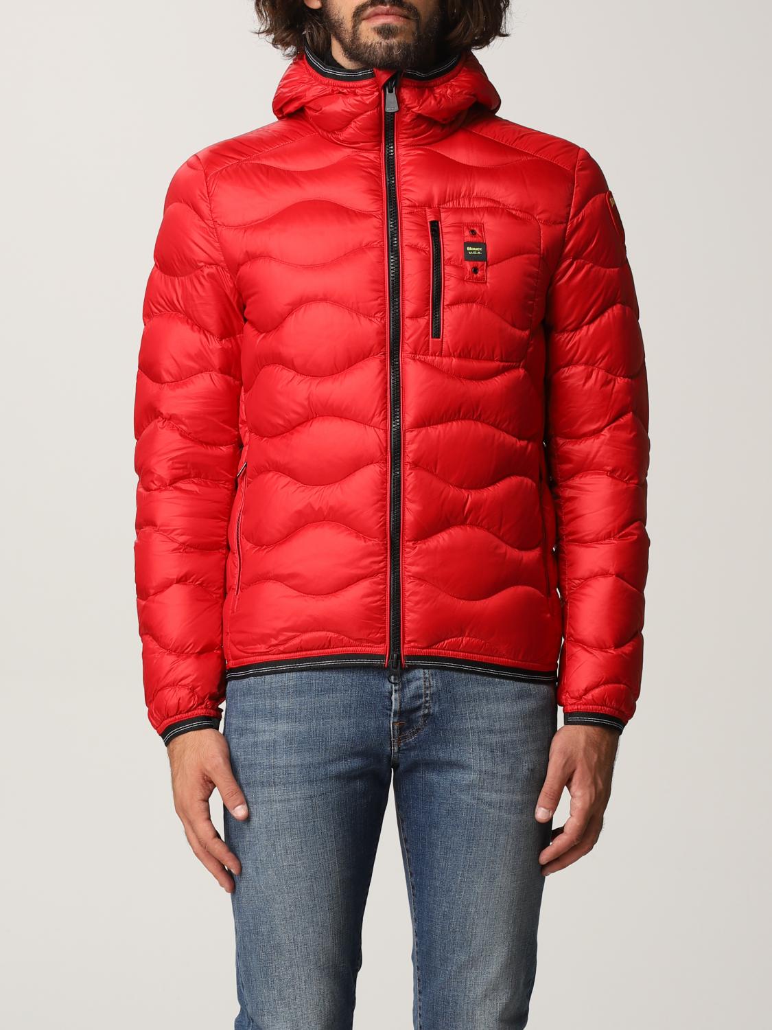 BLAUER JACKE: Blauer Herren Jacke, Rot - Img 1