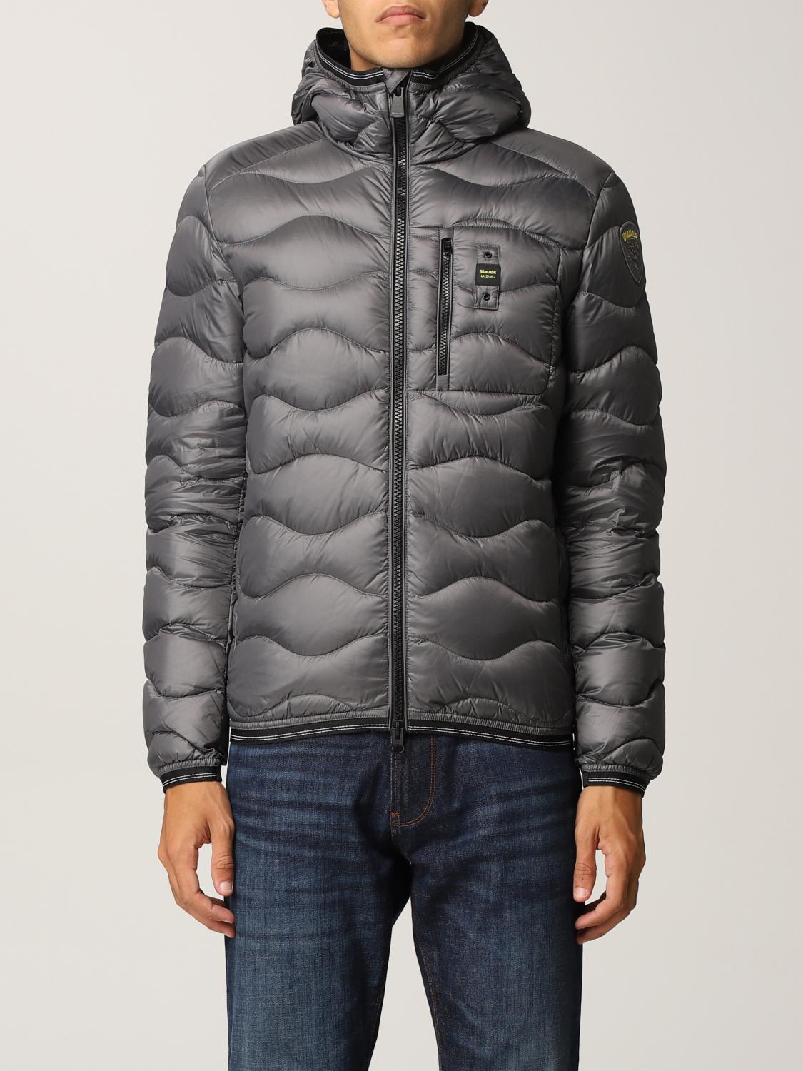 BLAUER JACKE: Blauer Herren Jacke, Grau - Img 1